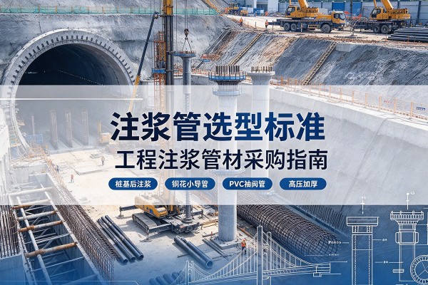 太子河注浆管选型标准